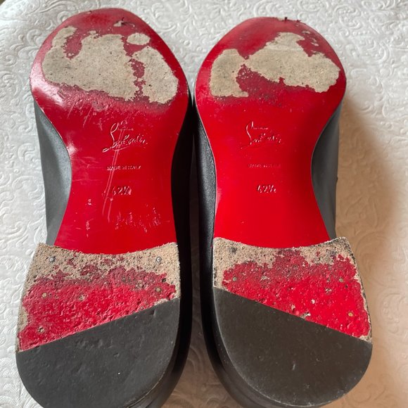 Christian Louboutin Dandelion Leather Dress Show size 9.5 - Picture 5 of 9